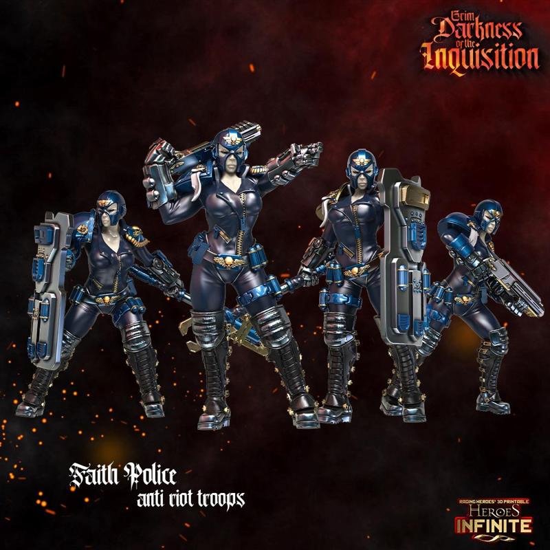 Faith Police Anti Riot Troops