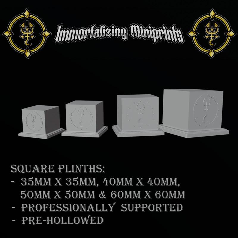 Square Plinths