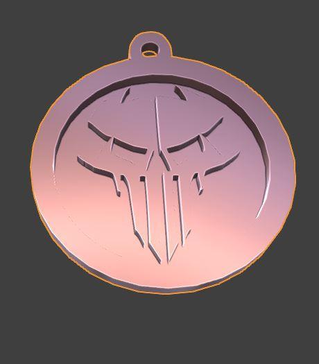 Rivals Punisher Keychain and Logo