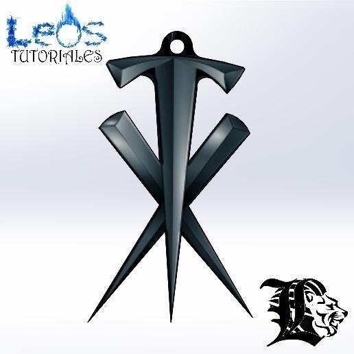 ⚰️ Undertaker Necklace - Logo - Leos3D ⚰️ Leos3D