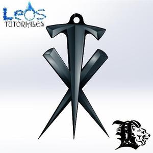⚰️ Undertaker Necklace - Logo - Leos3D ⚰️ Leos3D