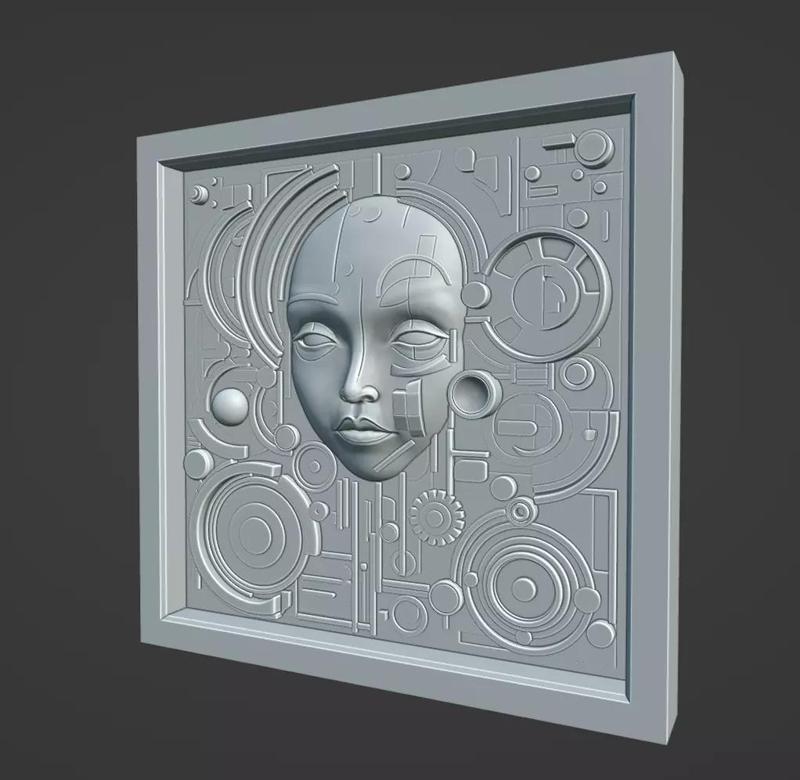 RETRO ART WALL POTRAT