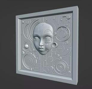 RETRO ART WALL POTRAT