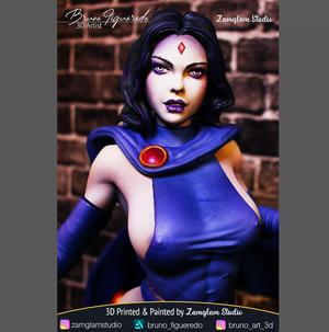 Ravena dc comics female action figure