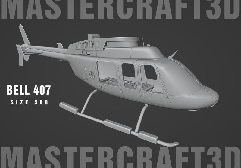 Bell 407 (RC helis 500)