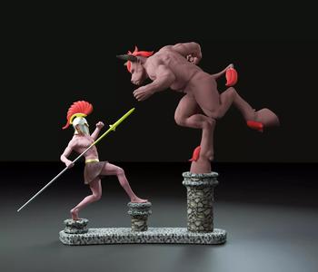Roman vs Minotaur