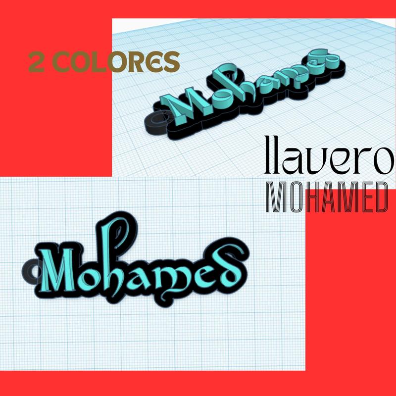 mohamed key ring