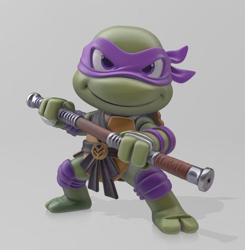 “Donatello: The Tech Turtle” 3D Figurine