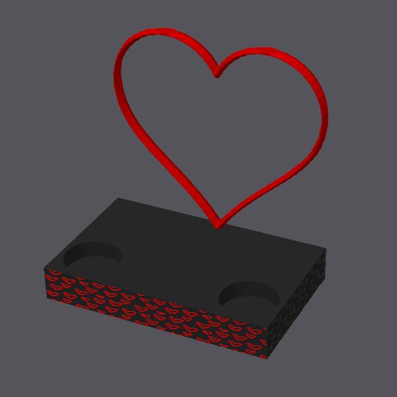 Heart Candle Holder 2