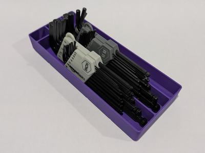 Gridfinity Allen Wrench Tray