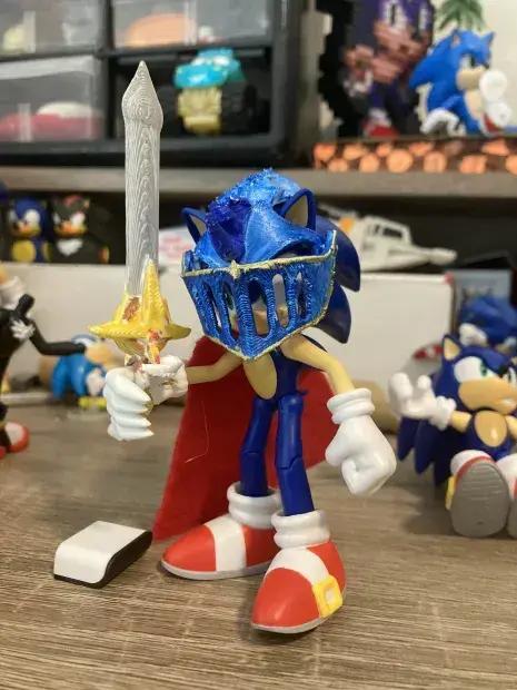 Sonic & The Black Knight Caliburn Sword and Gauntlet Jakks Scale