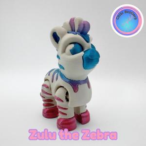 Zulu the Zebra Flexi