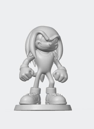 knuckles sonic figurin