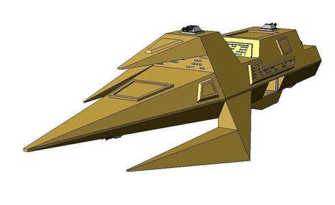 Wing Commander - Kilrathi Ralarrd-Class Light Destroyer