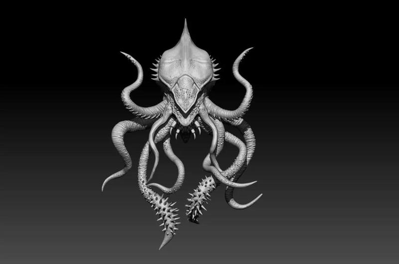 alien 3D modeling print files