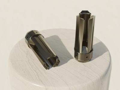 Custom Airsoft Ternion Compensator