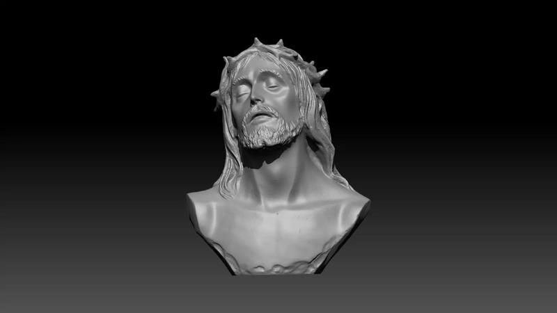 Christ bust
