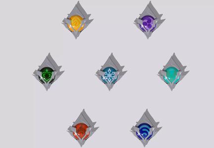 Snezhnaya Visions Pack Genshin Impact