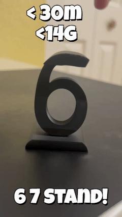 6 7 Stand, Six Seven, 67 Meme, Funny Gift, Decor