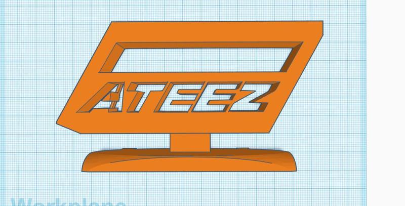 ATEEZ Kpop Decor Logo Display Ornament