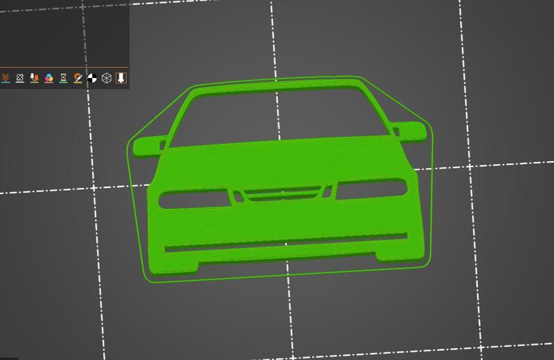 Saab 9000 toothpaste squeezer