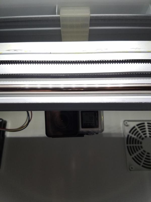 GoPro mount for Da vinci Jr.