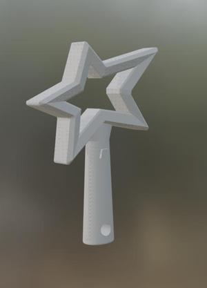 Lightstick LISA keychain