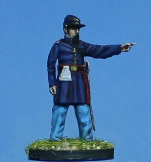 15mm ACW USA Artillery Officer