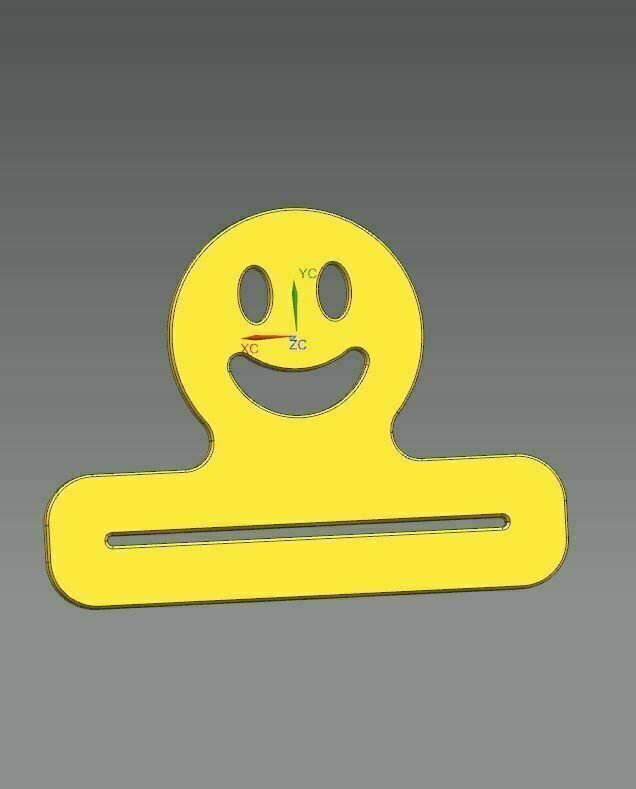 TOOTHPASTE TUBE SQUEEZER Smiley Senftuben Ausdrücker Kunstofftuben