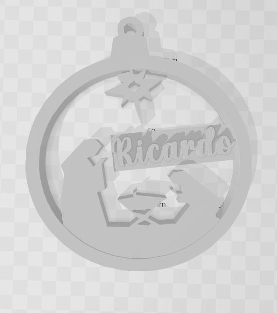 Ricardo Christmas sphere