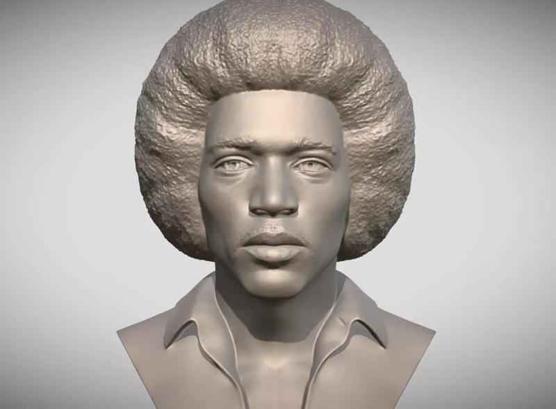 Jimi Hendrix bust