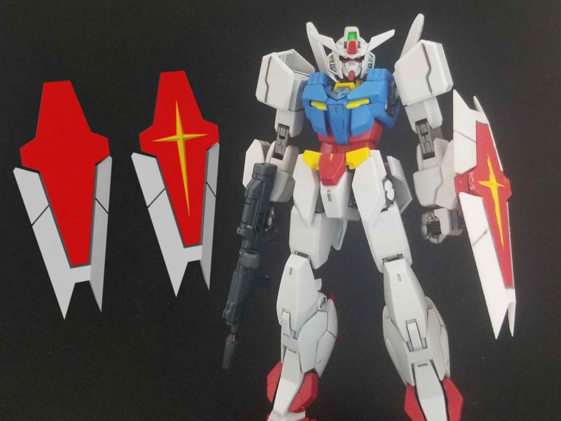 1/144 HG Core Gundam shield extension