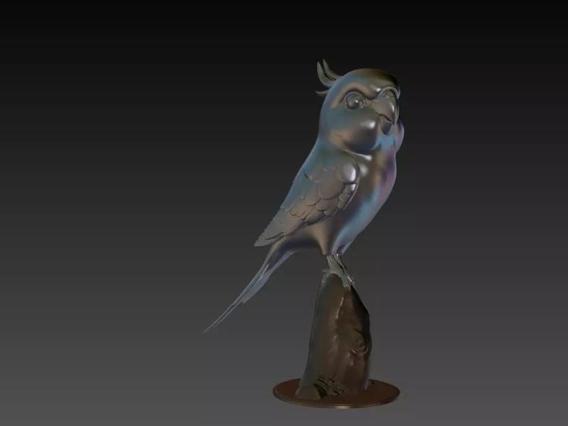 Cockatiel 3D Model