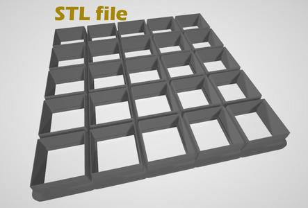 Square Cracker  or Cookie Cutter