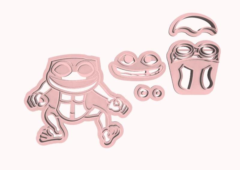 Cortador Modulado Crazy Frog