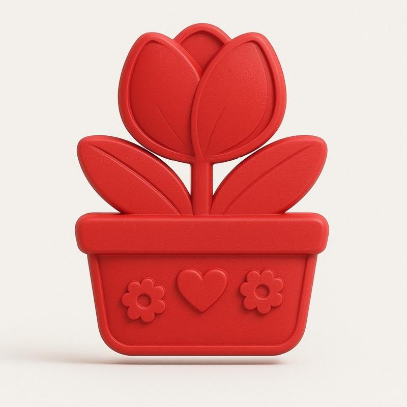 LINDO TULIPA EM VASO