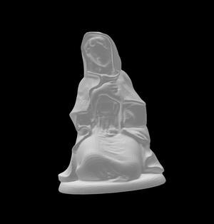 Mary Statue Nativity Scene Set Hand made