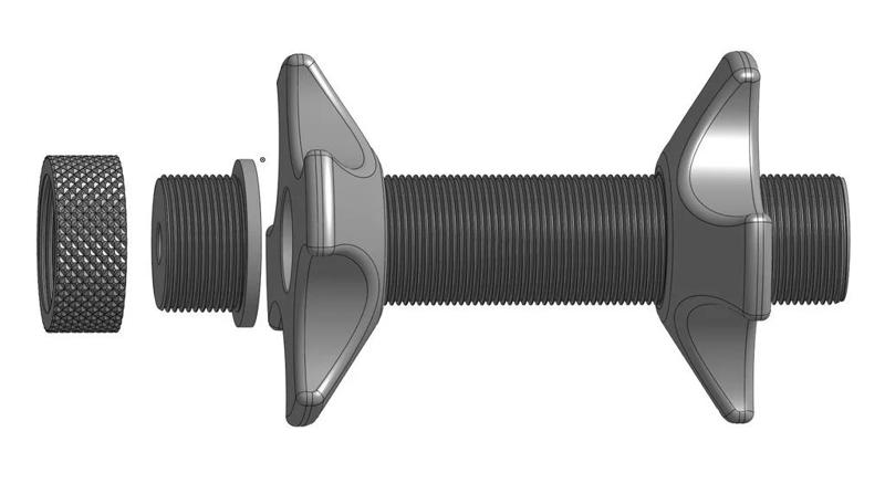 Ender 3 V3 SE Universal Spool Holder With Bearings