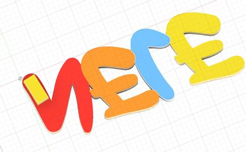 WLED name lamp Nele RGB children LED