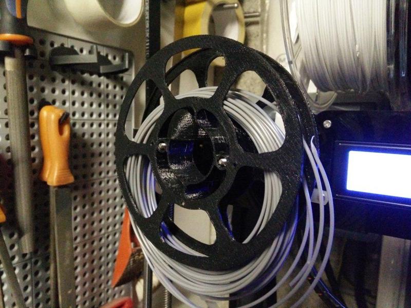 Mini filament spool holder for Anet A8 and biger Mini filament spool for 10m filament