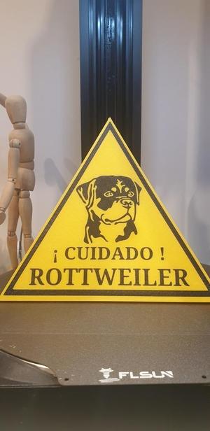 Beware of the Rottweiler
