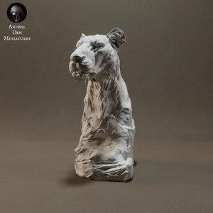 Lioness Bust