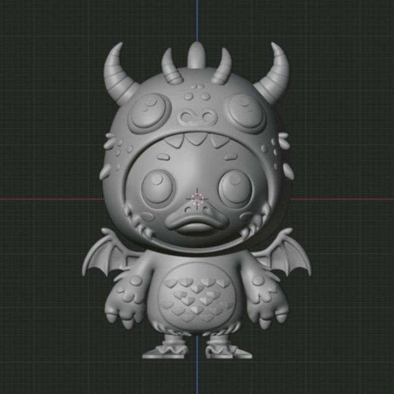 adorable monster duck