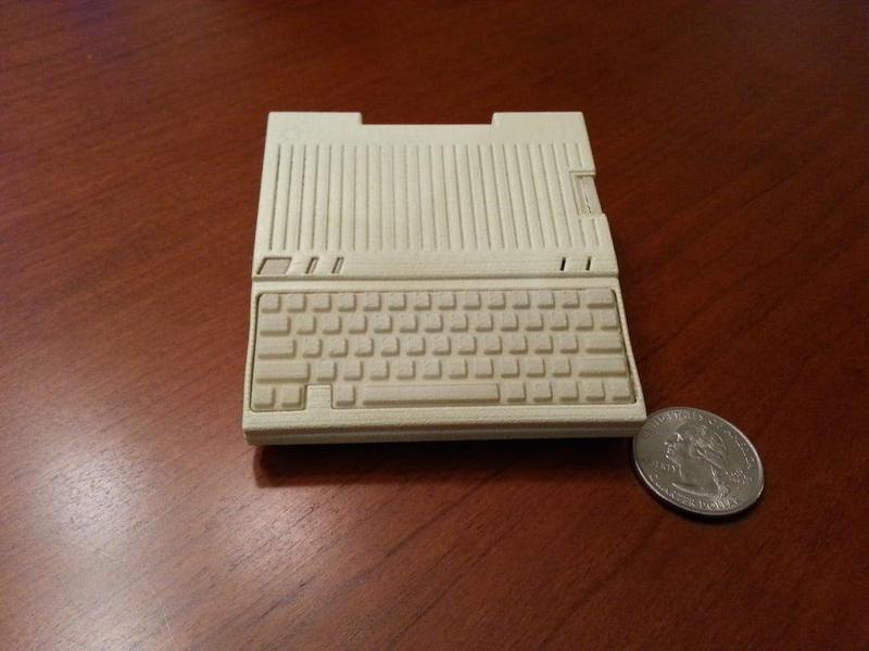 Apple IIc Raspberry Pi case - Model A+