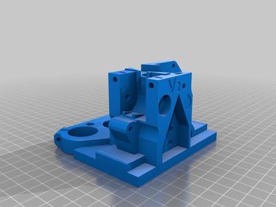 RichRap's paste extruder mount for MPCNC