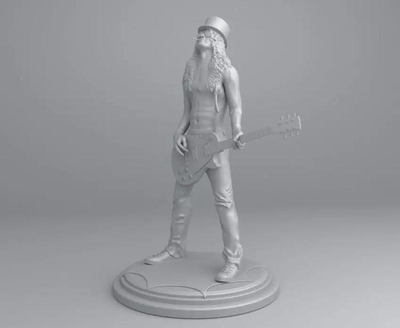 Slash  - Saul Hudson Ready to print 3D