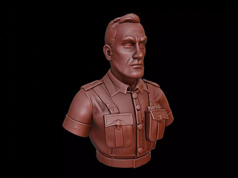 Soldier Bust