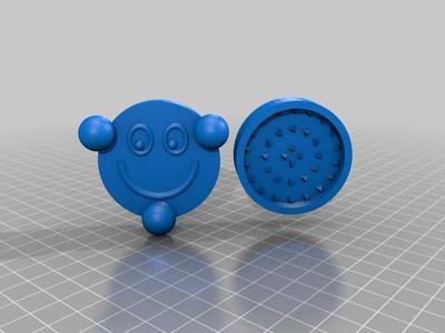 three spheres blindmans smiley grinder