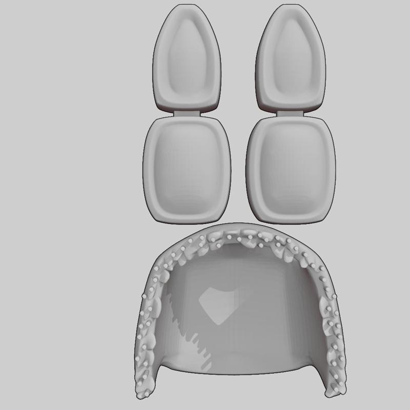 FNAF / FIVE NIGHTS AT FREDDY'S Withered Bonnie MASK MASQUE COSPLAY