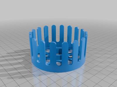 Wraping wire spool case